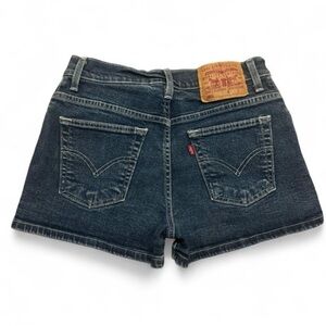 Levi's Dark Blue Jean Shorts